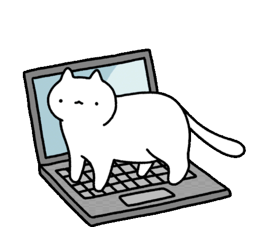 Computer Cat